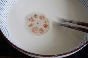 The practice measure of box of scamper lotus root 18
