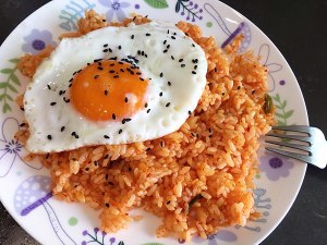 クイックワーカーの熱い白菜が食事を揚げる練習対策9