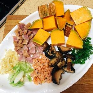 [香宮mのカボチャの食事]クイックランチ、ジンは色鮮やかなあなたの味、おいしい ボウルが1つのボウルを下ろさないようにするための1つの練習ステップ2 