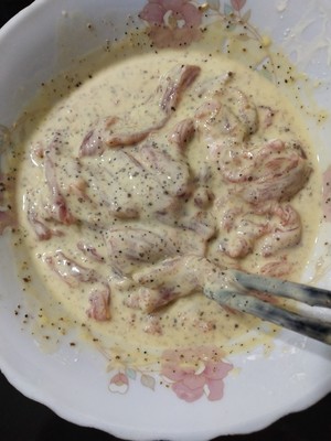 9を超えるレストランの柔らかく甘い小さな柔らかい肉の実践尺度