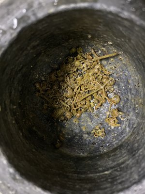 The practice measure of mashed garlic of Chinese prickly ash 4
