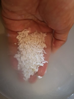 The practice measure of sweet lotus root of sweet juice polished glutinous rice 2