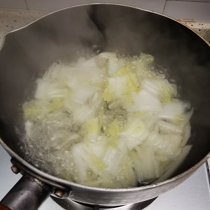 白菜のソテーの実り方6
