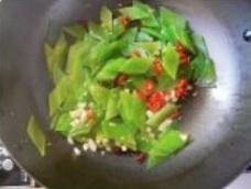 The practice measure that Qing Dynasty fries asparagus lettuce 5