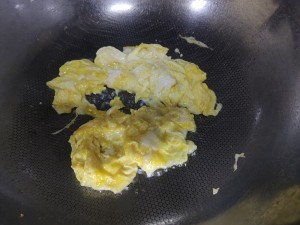 The practice measure that garlic bolt of the daily life of a family scrambles egg 2