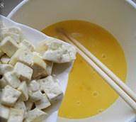 The practice measure of man of egg bag bean curd 8