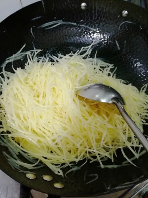 The practice measure that fries potato silk 3