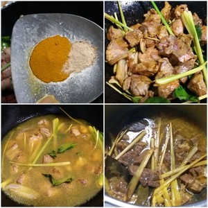 Ba Dongniu flesh (curry) practice measure 5