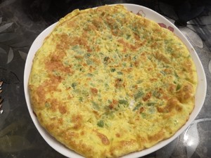 The practice measure of cake of balsam pear omelette 10