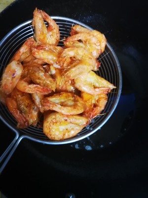 Shrimp of a condiment made of roast prickly ash and salt (exceed crisp sweet) practice measure 9