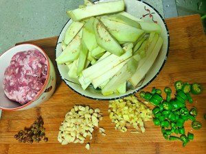 Aubergine not the ground meat aubergine of deepfry (delicious arrive) practice measure 1