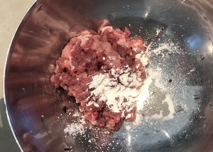 Fresh and tender not fat tradition [hamburger of evaporate of dish of extensive pattern head] the practice measure of the practice 8