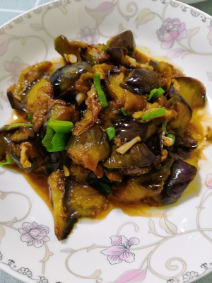 Aubergine of braise in soy sauce, delicious to the practice measure that licks plate 4