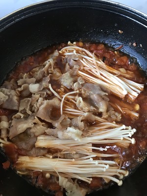 トマト脂肪牛（スープ）練習針8の針の進行の待機