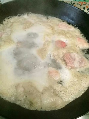 The practice measure of hotpot of boiled in clear soup of Ningxia the daily life of a family 2