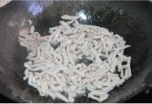 The practice measure of piscine sweet shredded meat 3