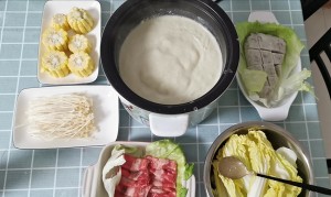 健康的でデリケートな？豆乳チャフィーの実践尺度 皿1 
