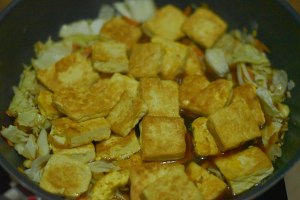 The practice measure that stews bean curd than the Chinese cabbage with delicious still flesh 15