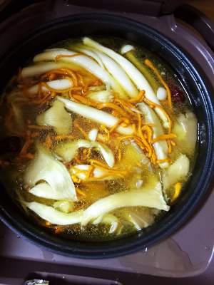中国のイモムシの美しい細菌の進行の滞在の鶏肉スープの実践尺度3