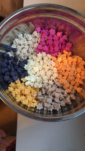 お菓子の手入れをせずに豆を溶かす豆を溶かさない あらゆる種類のフルーツフレーバーの測定3 