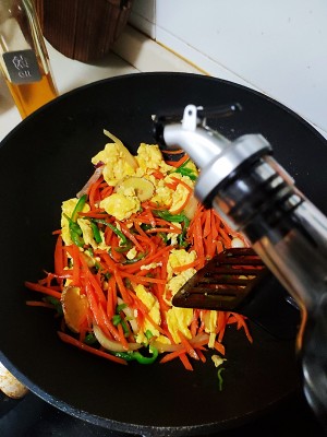 The practice measure that carrot scrambles egg 7