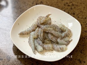 Shrimp of Spanish garlic Chengdu (video) practice measure 4