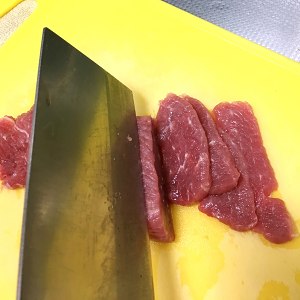 The practice measure that how fries a tender beef 2