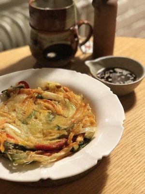 ハン型野菜9のケーキの野菜パンケーキの練習対策