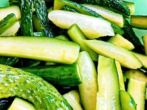 The practice measure of souse cucumber 1