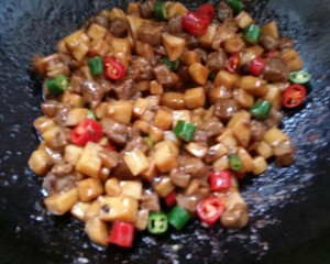 The practice measure that stay of proceedings of Bao of apricot of ~ of dish of the daily life of a family burns beef bead 11