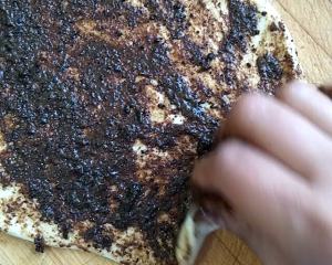 The practice measure of baked wheaten cake of domestic edition candy 4