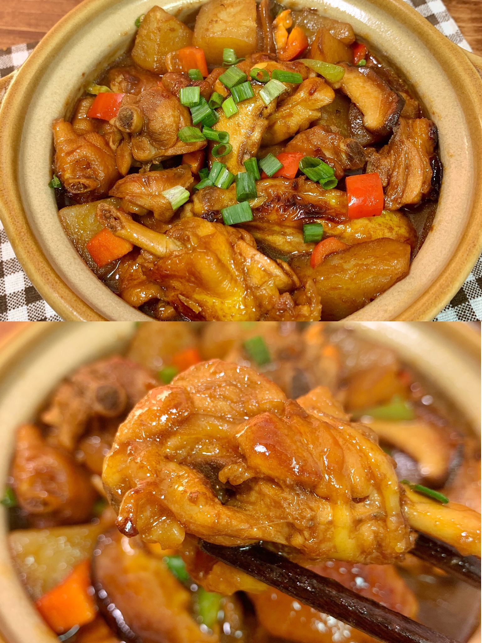 食欲をそそる黄色のシチューチキン、外で学ぶこともまたうなずく必要はない、練習を売る