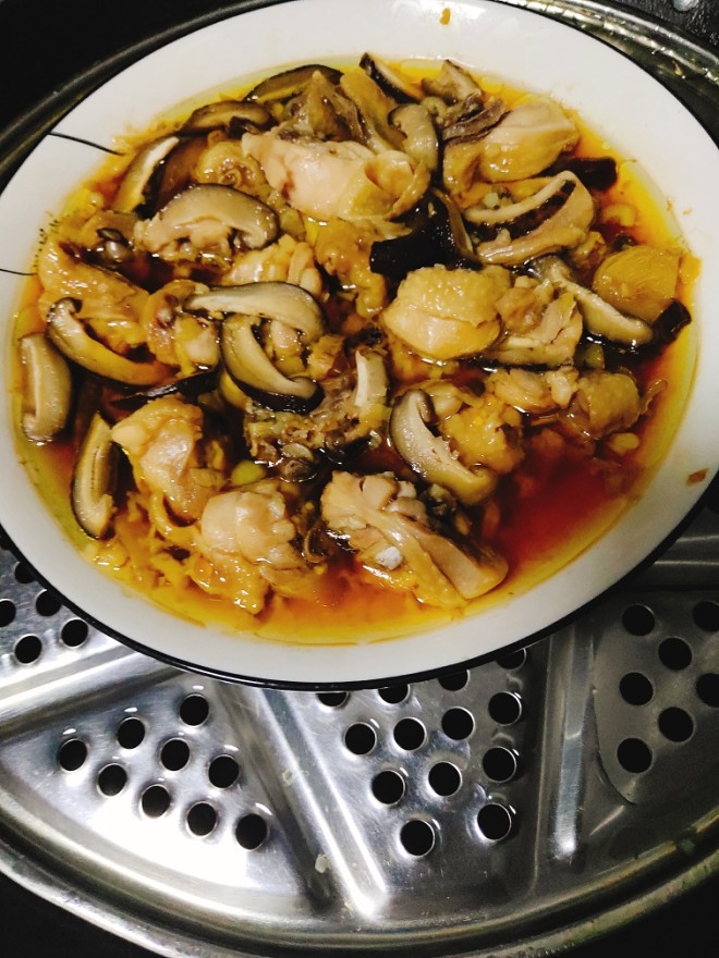 
~ of slippery chicken of Xianggu mushroom evaporate is the simplest the practice of the practice