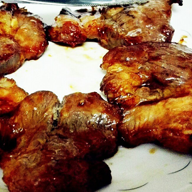 焼く豚の梅肉の実習、焼く豚の梅肉はいかがですか