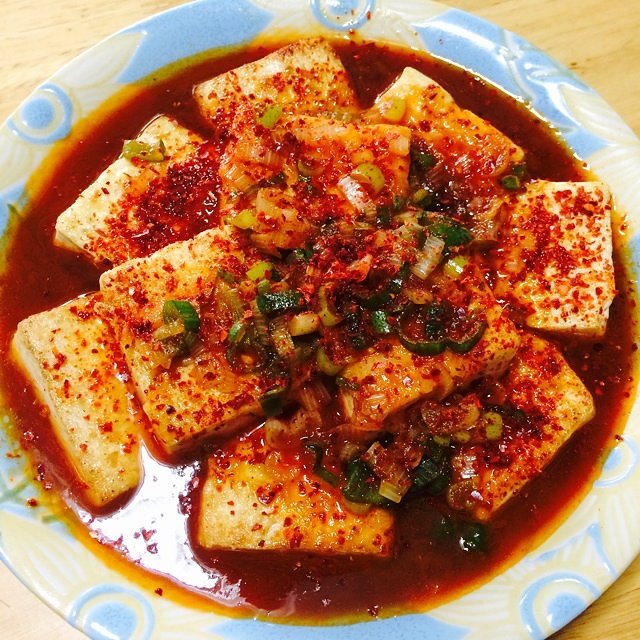 
Sweet-and-sour bean curd (exceed go with rice) practice