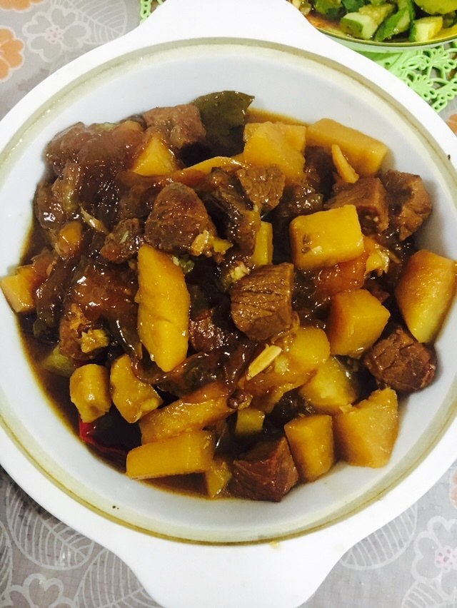 ポテトビーフの実践、ポテトビーフはどのように美味しくされるのか