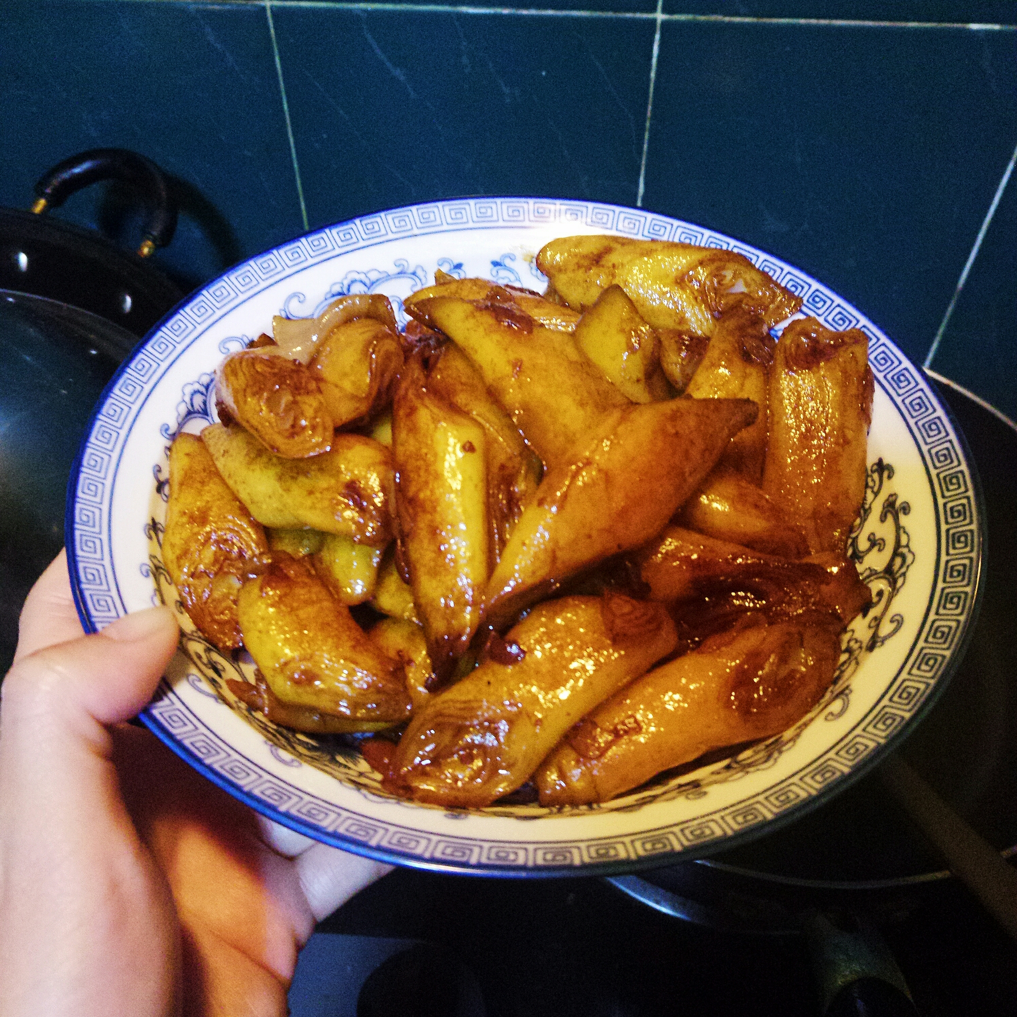 フェイスソース豚の腸のピンクの素早い労働者の朝食