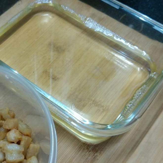 豚の葉ラードの練習をoilで、豚をaでる葉脂肪はどのように美味しい