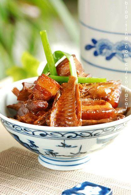 
The practice of carbonado of authentic dried bamboo shoots, how is the most authentic practice solution _ done delicious