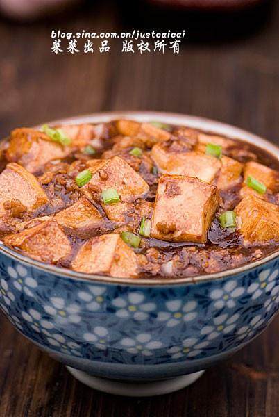 醤油の煮込み肉の泡の豆腐の練習、おいしい方法