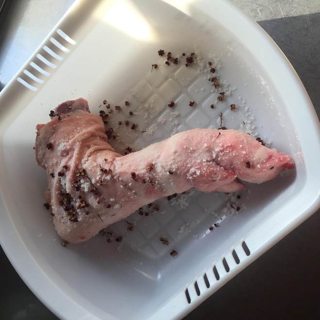 豚足の練習を膨らませる、豚足の美味しさを膨らませる