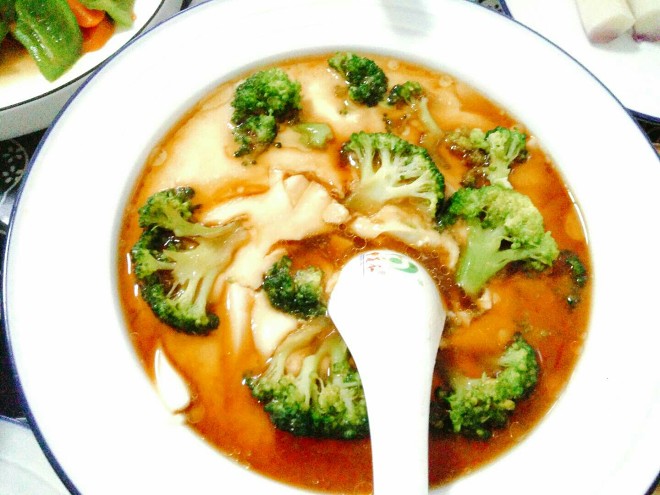 西の豆腐は、蘭の卵の濃厚なスープの練習、おいしい方法