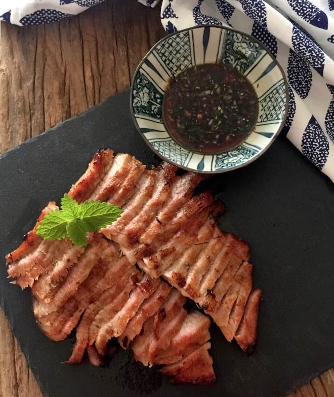 平和的なタイプは、豚肉の練習、おいしい方法を焼く