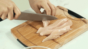 The practice measure of chicken of citric honey juice 1