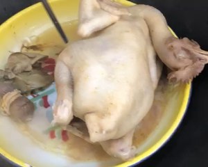 The practice measure of chicken of bogus salt    8
