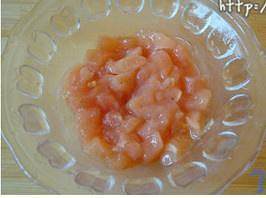 The practice measure of meal of chicken of peaceful type pineapple 3