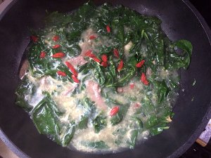 The practice measure of soup of pig dry medlar 8