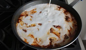 The practice measure of taste of cashew of * of Indian flavor chicken 23