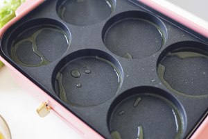 甘い豚卵4のケーキのご飯のハンバーガーの練習対策