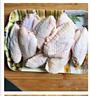 The practice measure of the wing in beer chicken 1